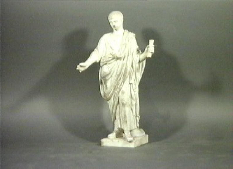 filosofo (statuetta) di Tagliolini Filippo (cerchia) (secc. XVIII/ XIX)