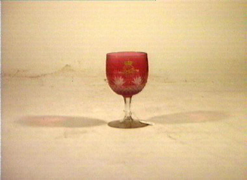 bicchiere - bottega italiana (sec. XIX)