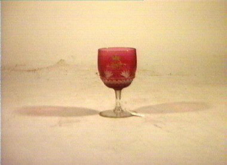 bicchiere - bottega italiana (sec. XIX)