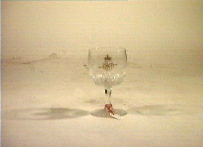 bicchiere - bottega italiana (sec. XIX)