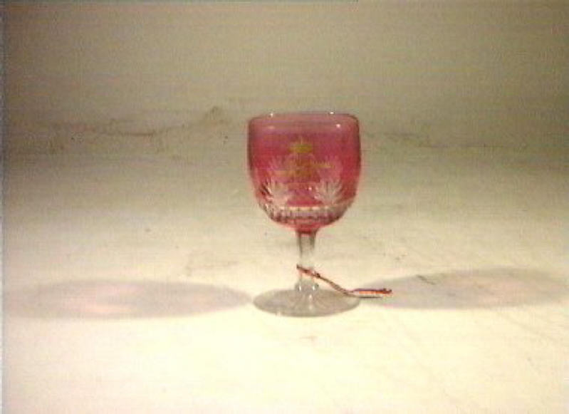 bicchiere - bottega italiana (sec. XIX)