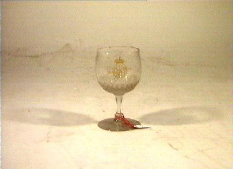 bicchiere - bottega italiana (sec. XIX)