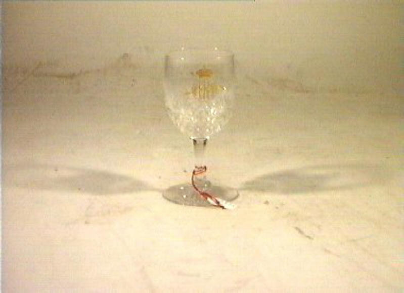 bicchiere - bottega italiana (sec. XIX)