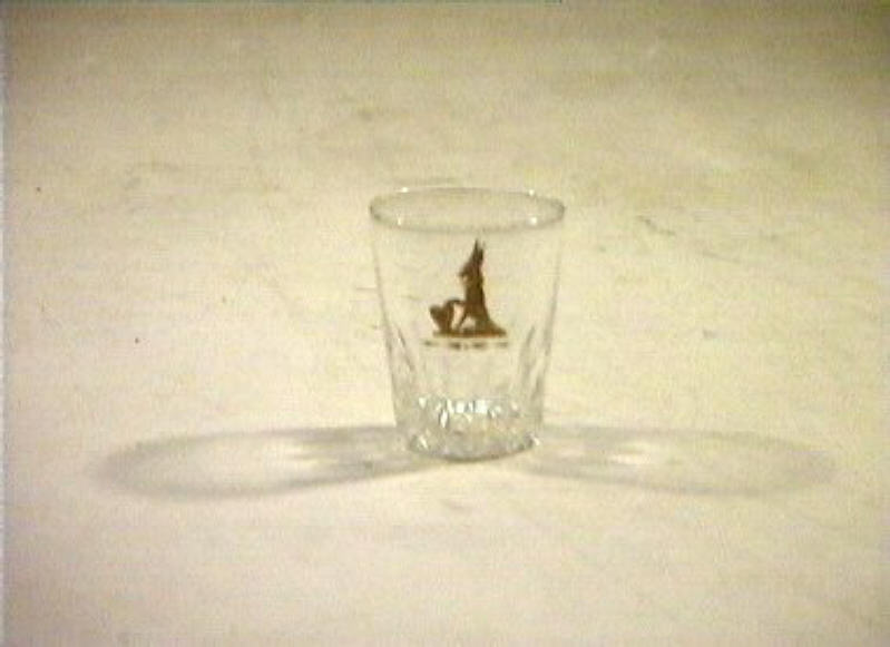 bicchiere - bottega italiana (sec. XIX)