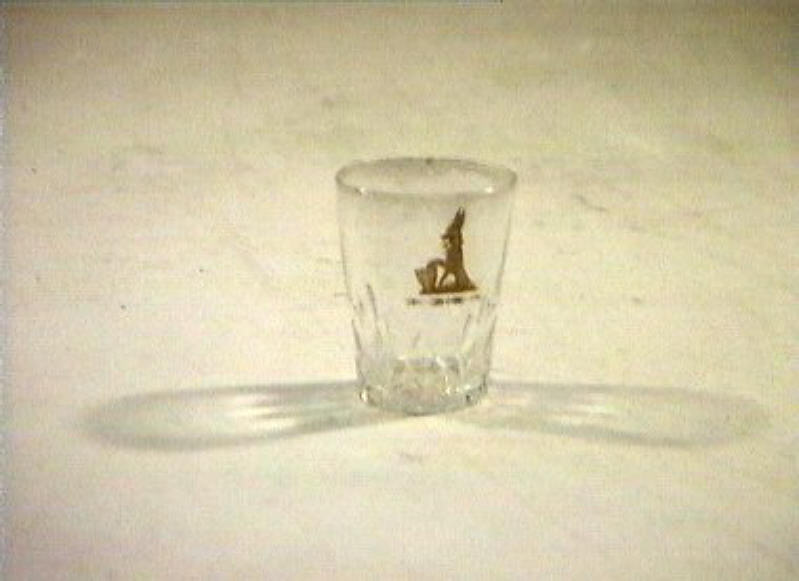 bicchiere - bottega italiana (sec. XIX)