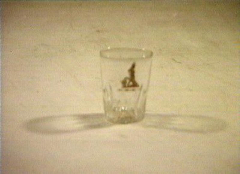 bicchiere - bottega italiana (sec. XIX)