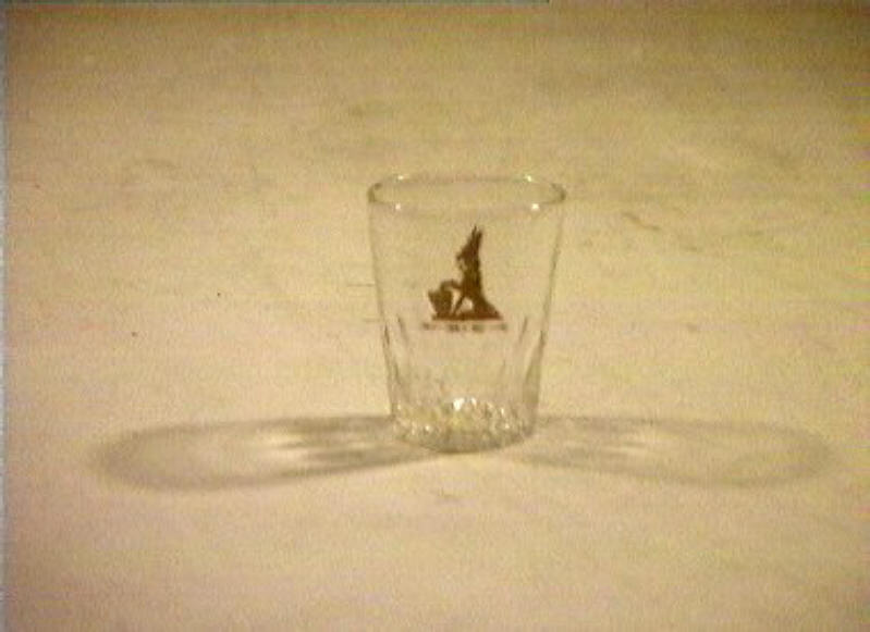 bicchiere - bottega italiana (sec. XIX)