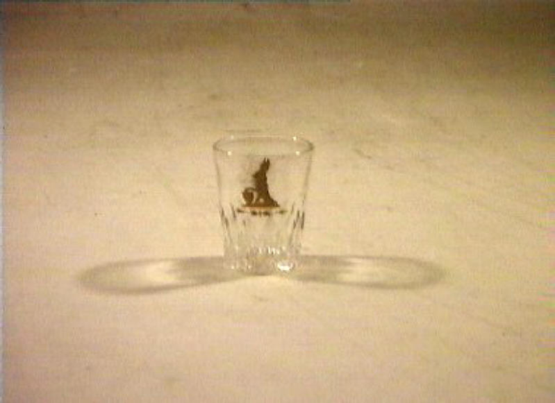 bicchiere - bottega italiana (sec. XIX)