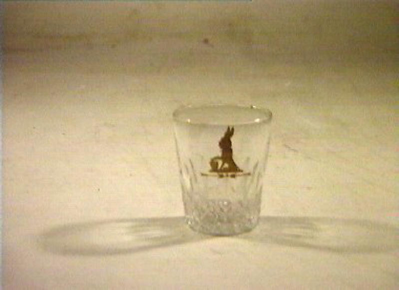 bicchiere - bottega italiana (sec. XIX)