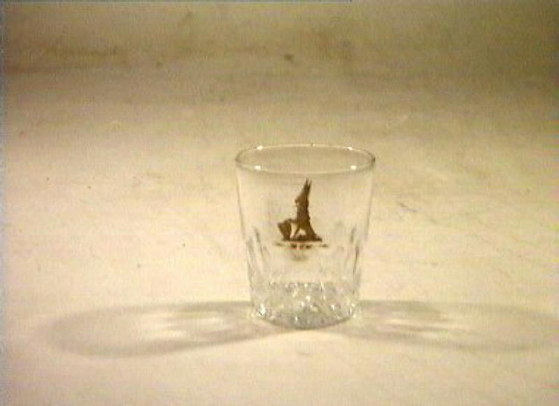 bicchiere - bottega italiana (sec. XIX)