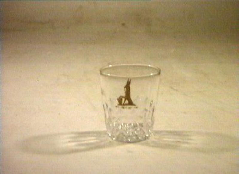 bicchiere - bottega italiana (sec. XIX)