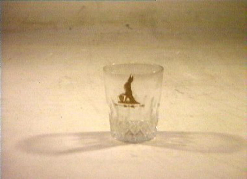 bicchiere - bottega italiana (sec. XIX)