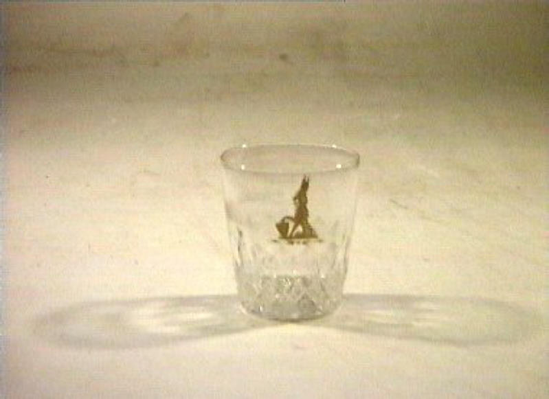 bicchiere - bottega italiana (sec. XIX)