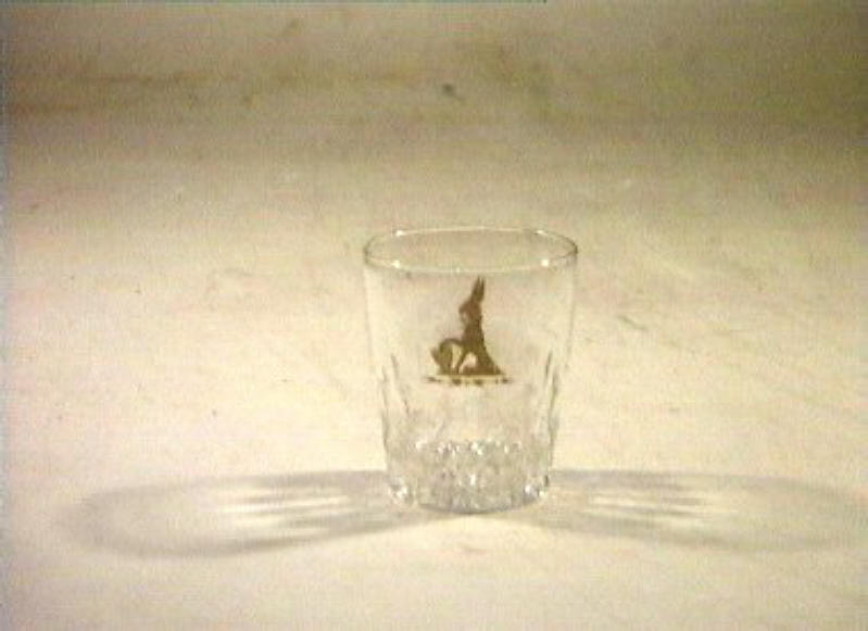 bicchiere - bottega italiana (sec. XIX)