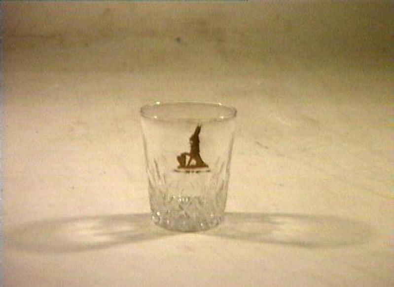 bicchiere - bottega italiana (sec. XIX)