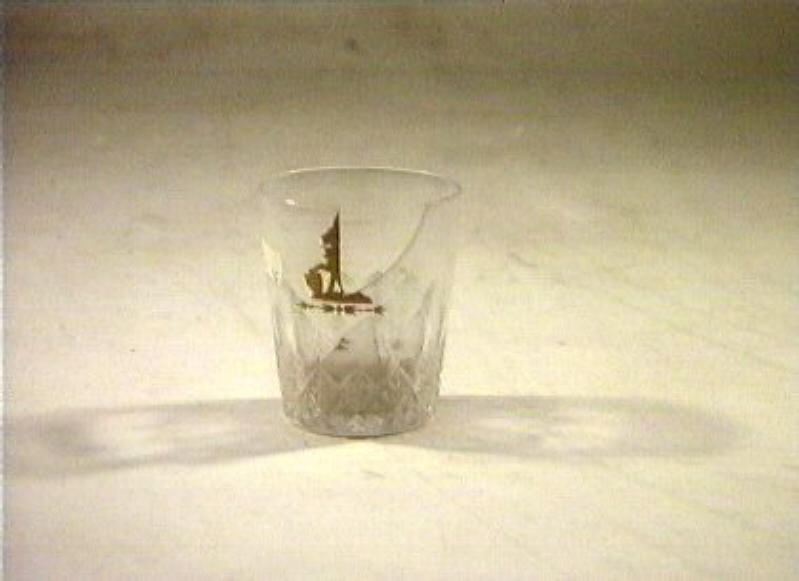 bicchiere - bottega italiana (sec. XIX)