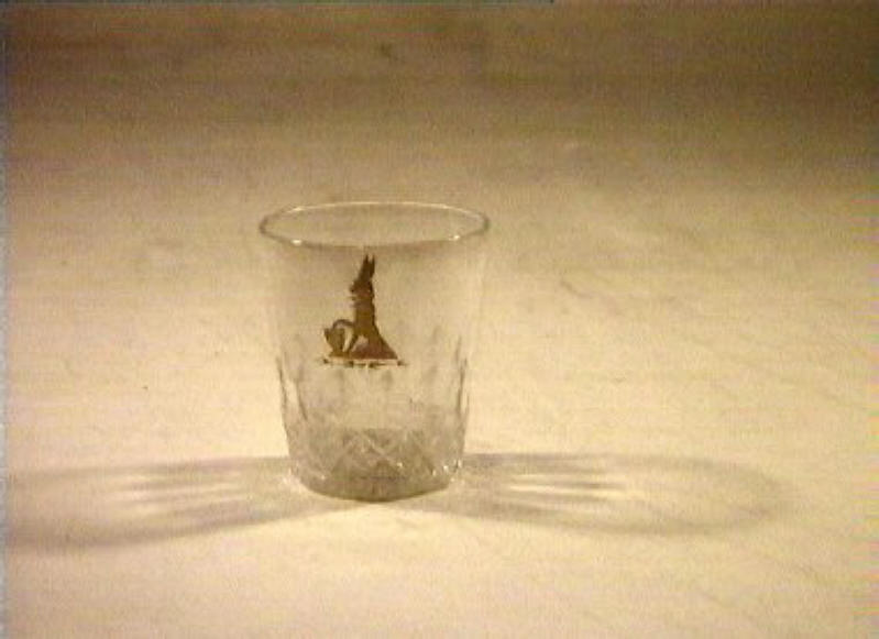 bicchiere - bottega italiana (sec. XIX)