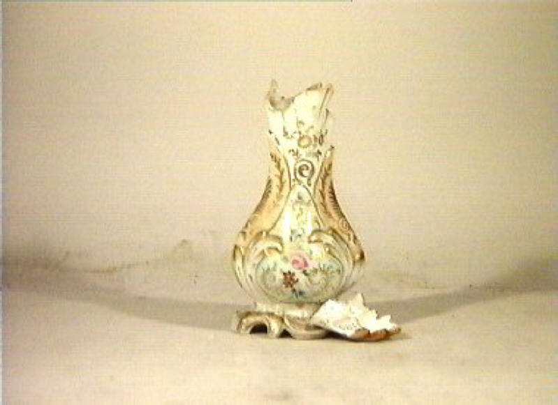 motivi decorativi floreali (vaso) - manifattura francese (sec. XIX)