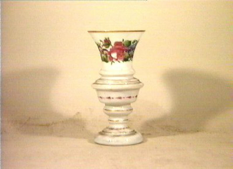 motivi decorativi floreali (vaso) - manifattura francese (sec. XIX)