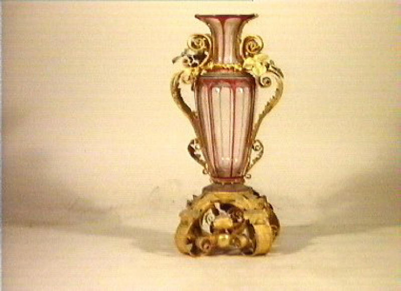 vaso - bottega francese (seconda metà sec. XIX)