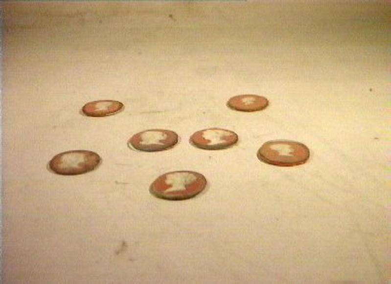 ritratto di donna (scatola, frammento) - bottega viennese (fine/inizio secc. XVIII/ XIX)