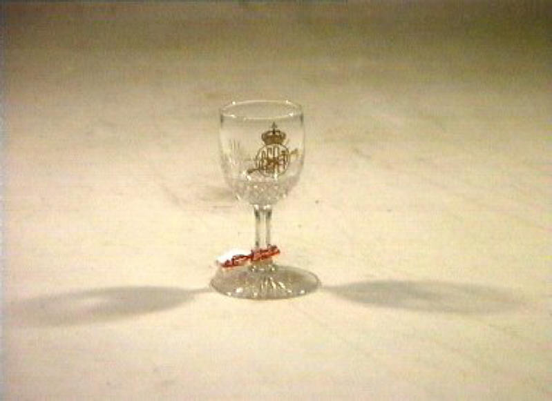 bicchiere - bottega italiana (sec. XIX)