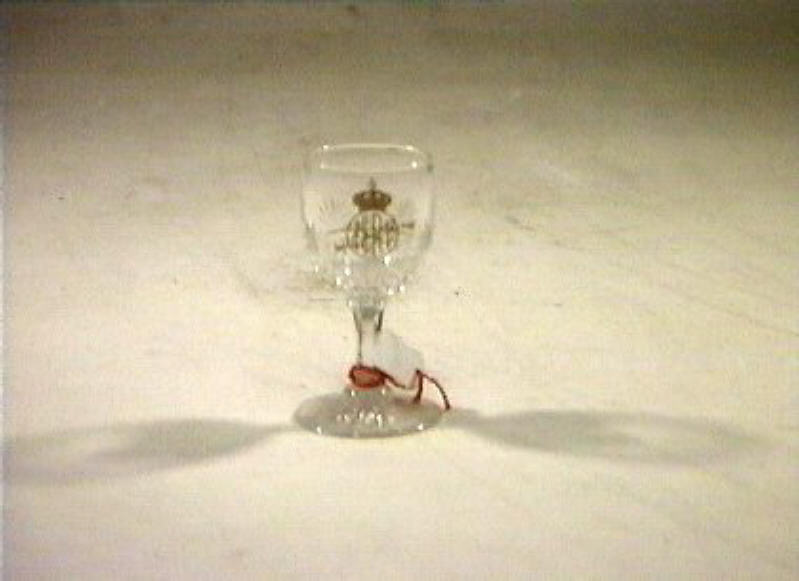 bicchiere - bottega italiana (sec. XIX)