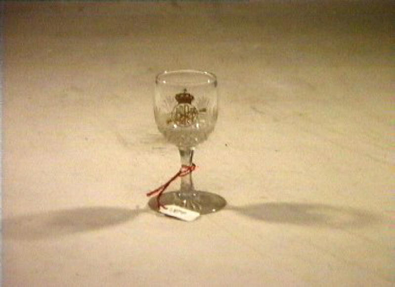 bicchiere - bottega italiana (sec. XIX)