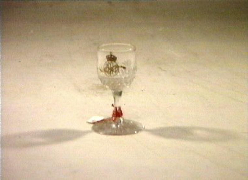 bicchiere - bottega italiana (sec. XIX)