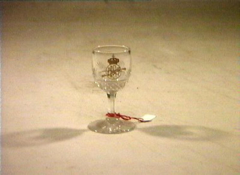 bicchiere - bottega italiana (sec. XIX)