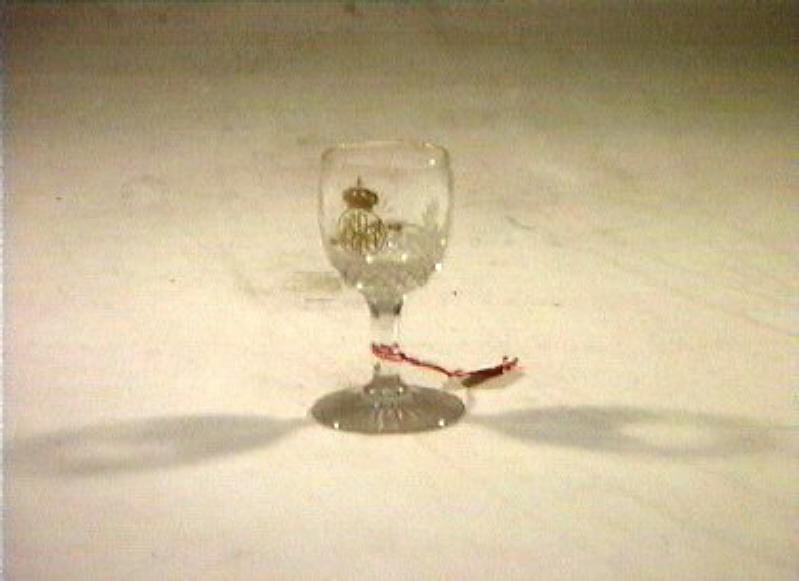 bicchiere - bottega italiana (sec. XIX)