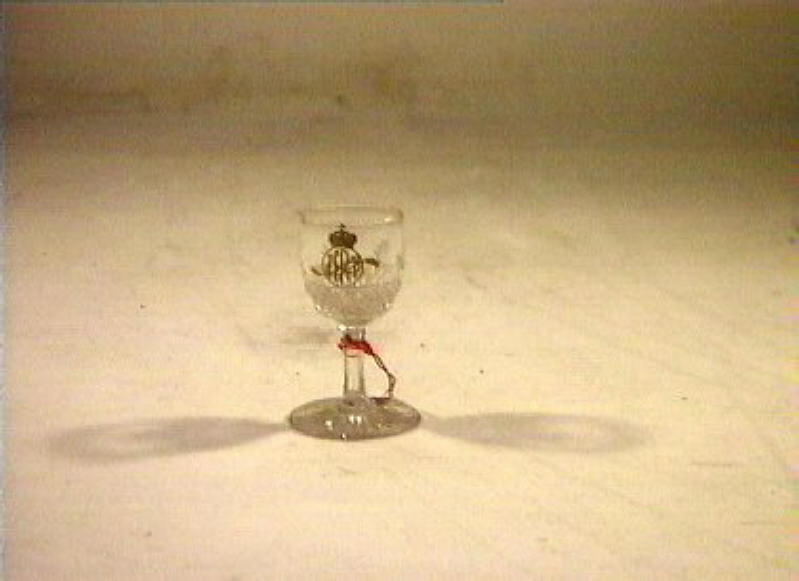 bicchiere - bottega italiana (sec. XIX)