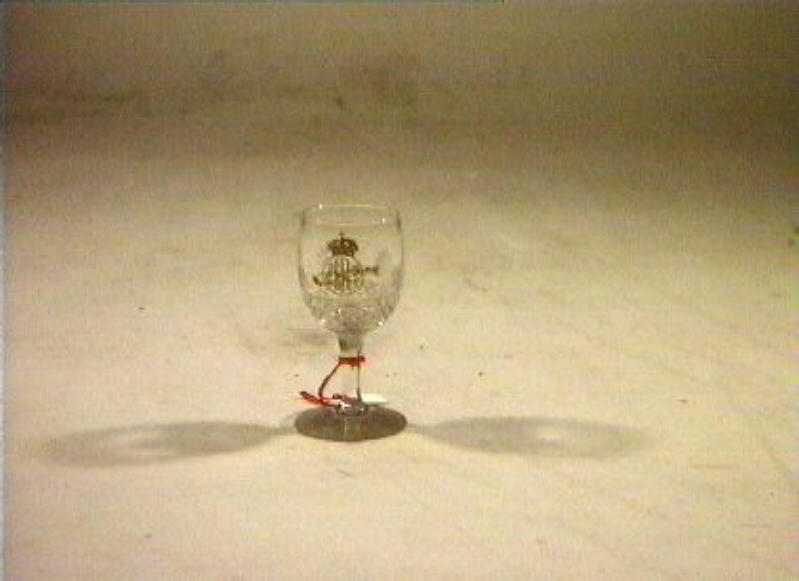 bicchiere - bottega italiana (sec. XIX)