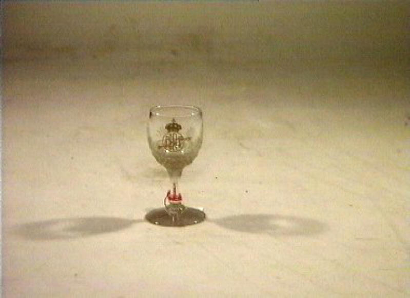 bicchiere - bottega italiana (sec. XIX)