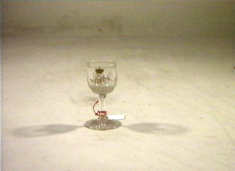 bicchiere - bottega italiana (sec. XIX)