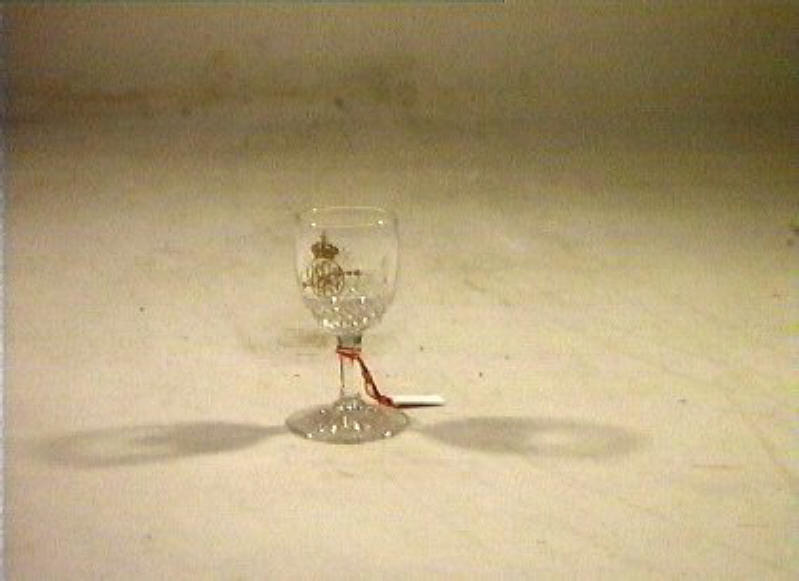 bicchiere - bottega italiana (sec. XIX)