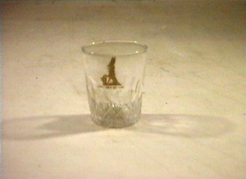 bicchiere - bottega italiana (sec. XIX)