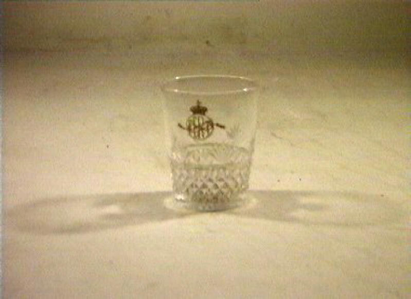 bicchiere - bottega italiana (sec. XIX)