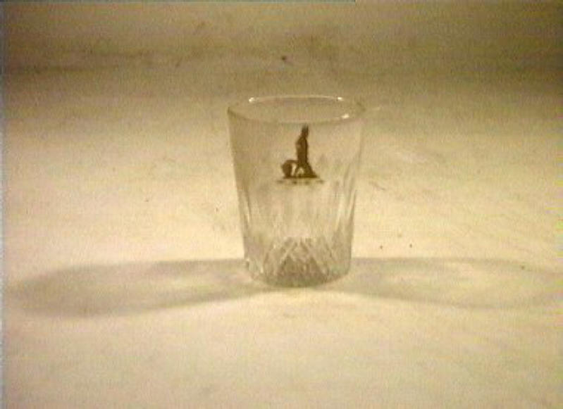 bicchiere - bottega italiana (sec. XIX)