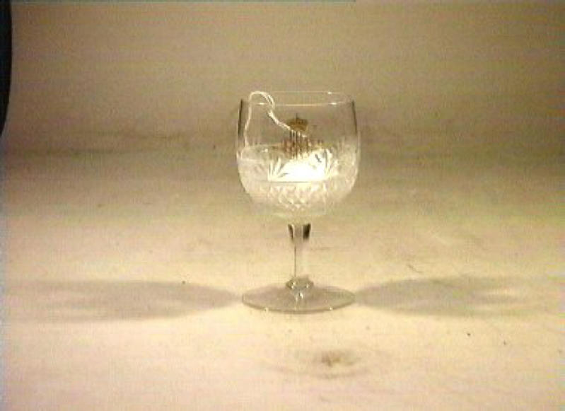 bicchiere - bottega italiana (sec. XIX)