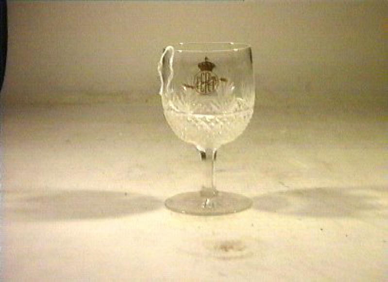 bicchiere - bottega italiana (sec. XIX)