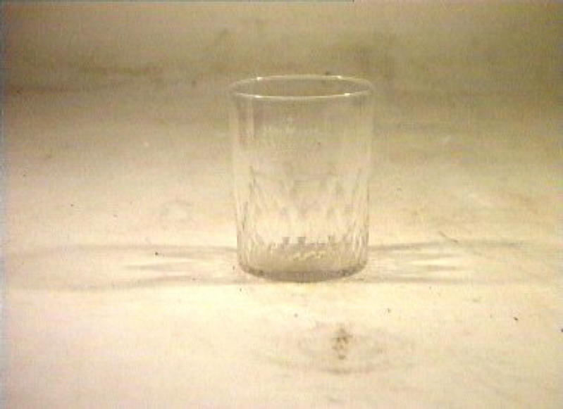 bicchiere - bottega italiana (sec. XIX)