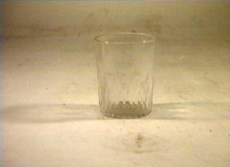 bicchiere - bottega italiana (sec. XIX)