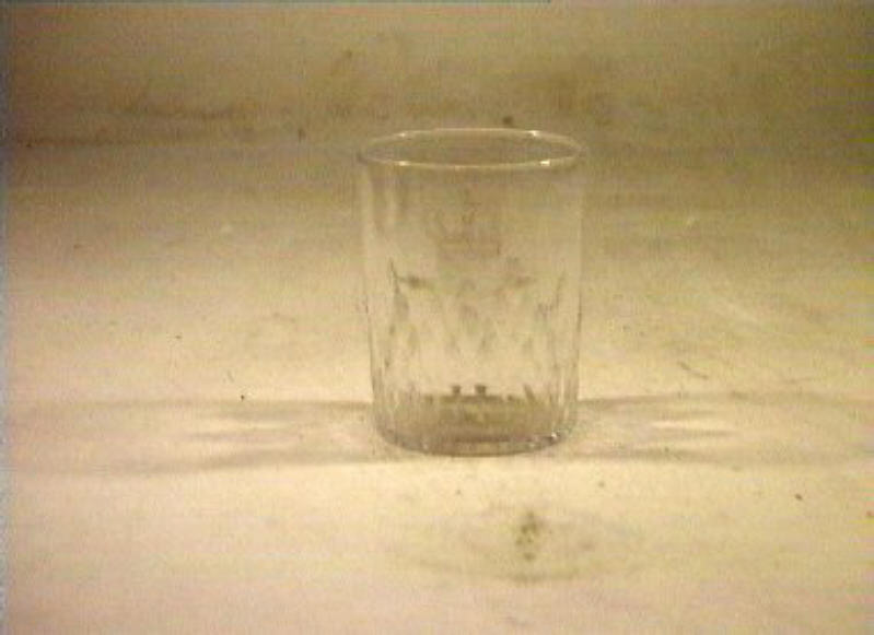 bicchiere - bottega italiana (sec. XIX)