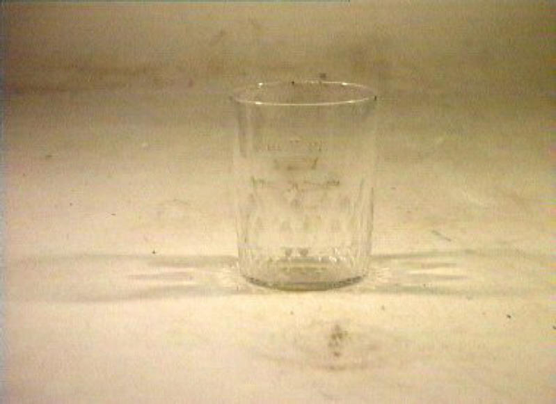 bicchiere - bottega italiana (sec. XIX)