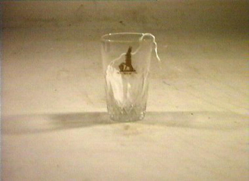 bicchiere - bottega italiana (seconda metà sec. XIX)