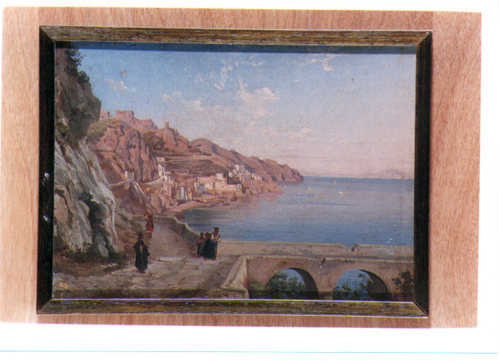 paesaggio (dipinto) di Gigante Giacinto (metà sec. XIX)