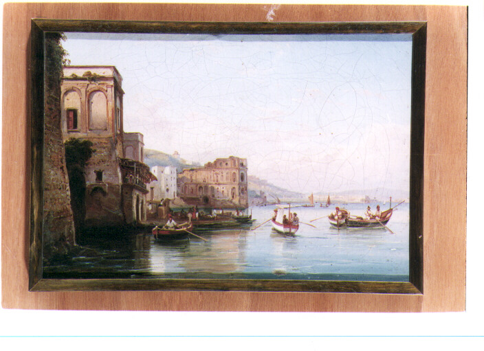 paesaggio (dipinto) di Gigante Ercole Leone (metà sec. XIX)