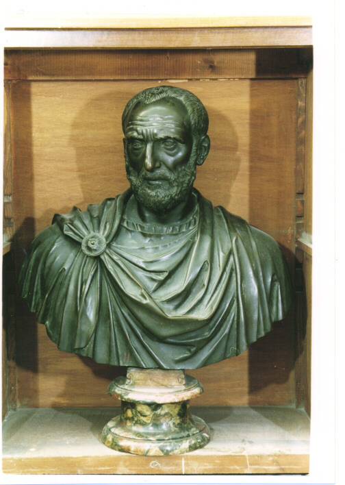 busto maschile (busto) - ambito napoletano (metà sec. XVI)