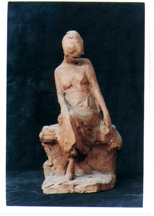 figura femminile (statua) - manifattura napoletana (inizio sec. XX)
